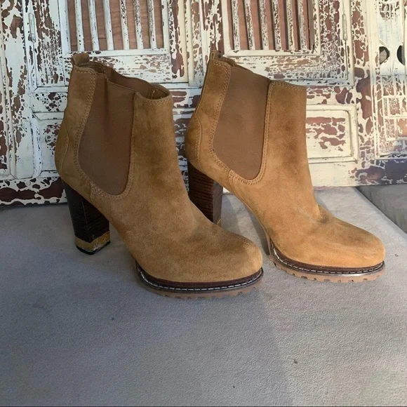 Tory Burch Suede Booties - Picture 4 of 16